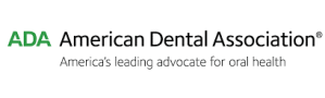 American Dental Association logo, reflecting the accredited and trusted dental practices of Wichita Family Dental.